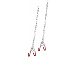 Hanging Brackets With Hooks Red / Silver 2 Pieces SIMSON