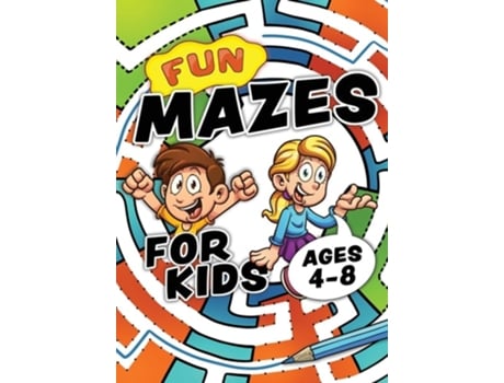 Livro Fun Mazes For Kids Ages 4-8 de Creative Kids Studio (Inglês)