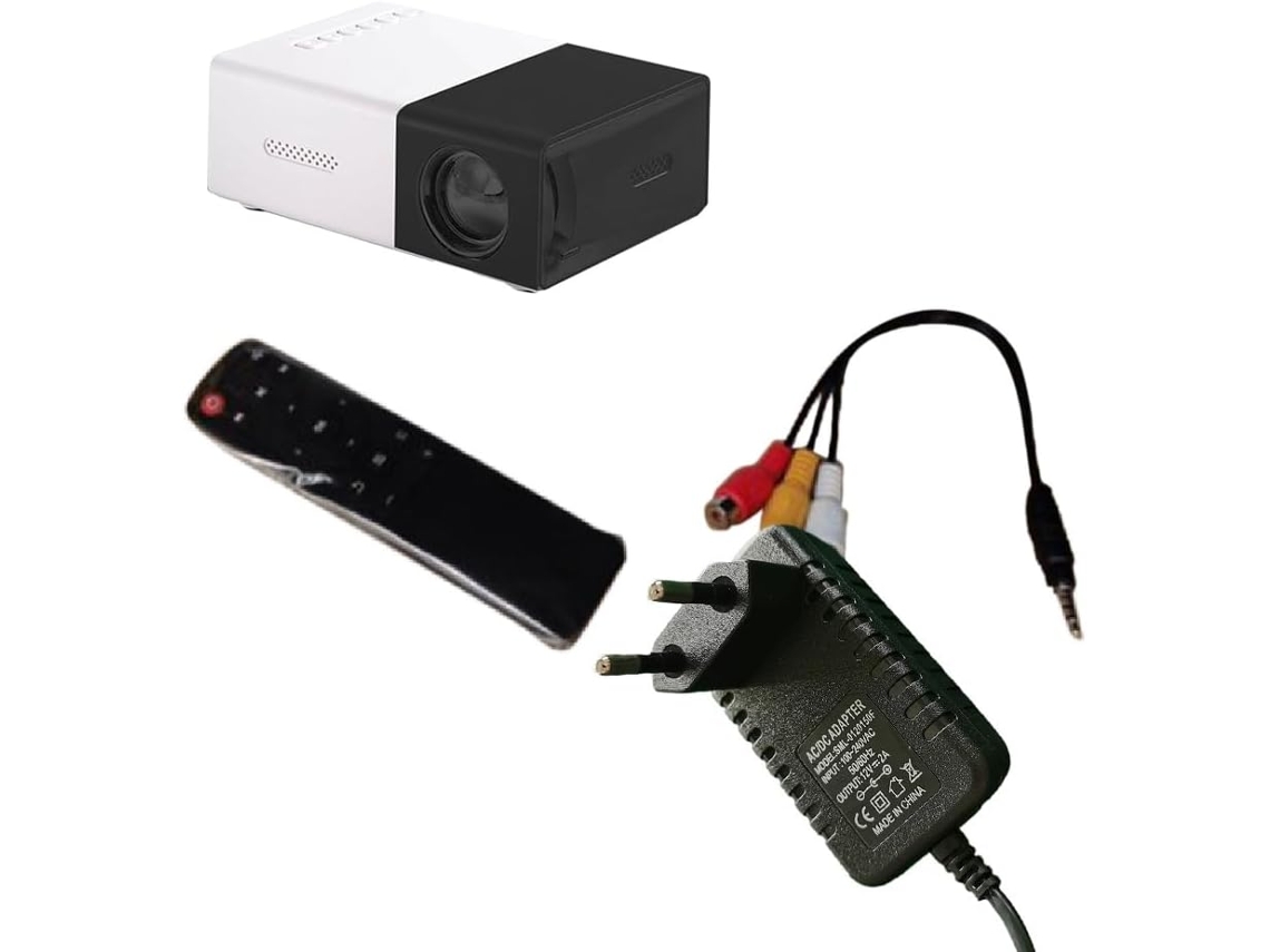 Mini Projetor Multifuncional para Salas de Aula, Fácil de Usar com Plugue. SFUSHOS