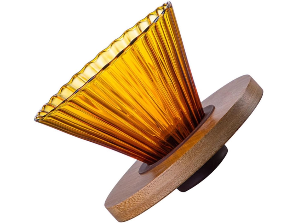 Funil De Vidro Delicado Para Servir Café, Com Filtro De Borosilicato, Ideal Para Uso Na Cozinha