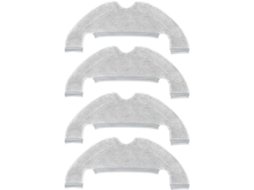 Conjunto de 4 Panos Limpeza Substituição para Dreame D10 Plus/ Z10 Pro L10 Ro, Fa BRILVIBERA