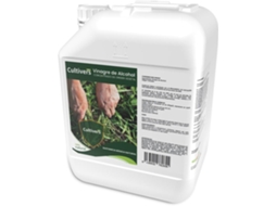 CULTIVERS Vinagre Álcool 10 L 100% Natural. Elimine Ervas Daninhas. Sistema de Rega Limpador