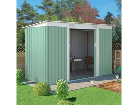 Abrigo de Metal SOANA GARDEN SHED (261x181x176cm)