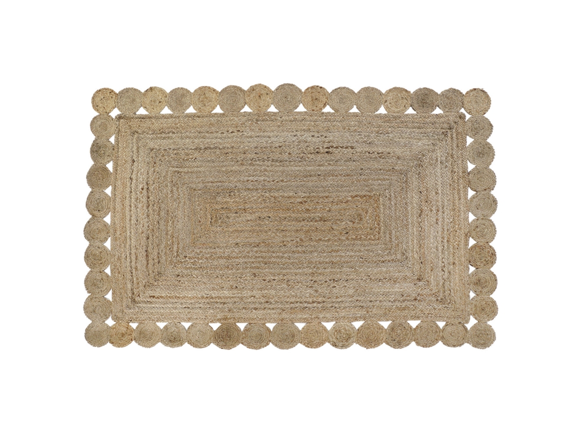 Tapete de Juta 2200 G/m² Marrom Natural 200 X 290 X 1 Cm ALEXANDRA HOUSE LIVING