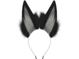 Tiara de Pelúcia SFUSHOS, com orelhas de animais, para cosplay