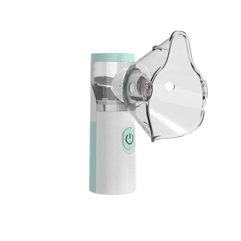 Atomizador De Malha (verde), Tamanho De Bolso, Design Silencioso, Recarregável Via Usb.