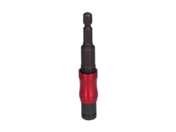 Haste extensora para broca com encaixe hexagonal (material em aço cromo-vanádio, sistema de liberação rápida com deslocamento automático)