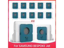 Pacote Com 12 Sacos De Pó Vca Adb953 Para Aspirador De Pó Sem Fio Jet, Compare Com A Peça Vca Adb953/aa Slowmoose