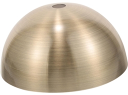 Roseta De Teto Semicircular Em Metal Bronze Para Lustres, Acessório Para Iluminação De Teto.