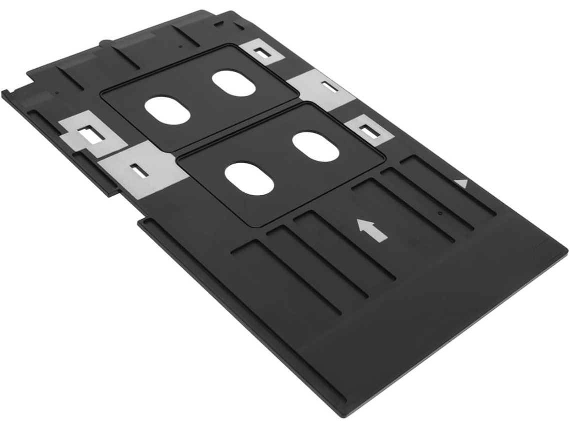 Suporte para Impressão de Cartões de Pvc de 3 Peças, Bandeja Profissional para Identificação. SFUSHOS