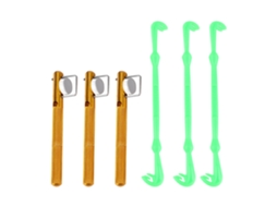 Conjunto de Ferramentas para Pesca com Gancho e Retirador