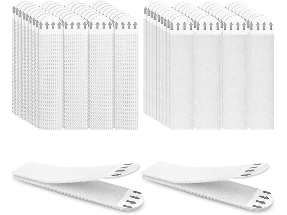 36 Pares De Ganchos Para Quadros Sem Furos, Fixação Na Parede Danos, Presilhas Autoadesivas Pendurar E Decorações Natal. -aquaforge
