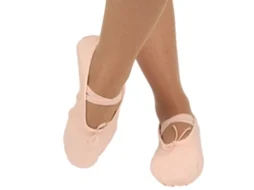 Sapatilhas De Ballet Em Lona Para Criança E Adulto, Sapatilhas De Dança E Ginástica Macias