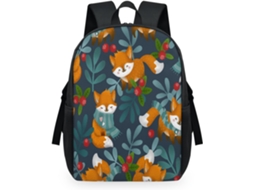 Mochila TROPICALLIFE Berry Fox para Crianças (32x15x44,9cm) tecido de malha