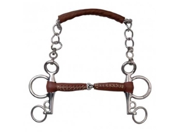 Broca de Couro com Ramo Curto Pinchless Dourado 135 Mmmetalab