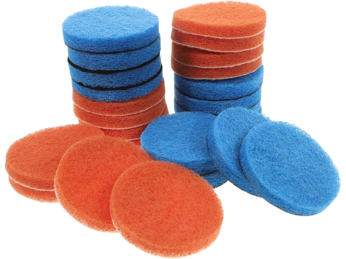 Conjunto De 24 Esponjas De Limpeza Para Cozinha Com Design Funcional