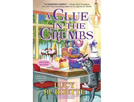 Livro Clue In The Crumbs de Lucy Burdette (Inglês - Capa Dura)
