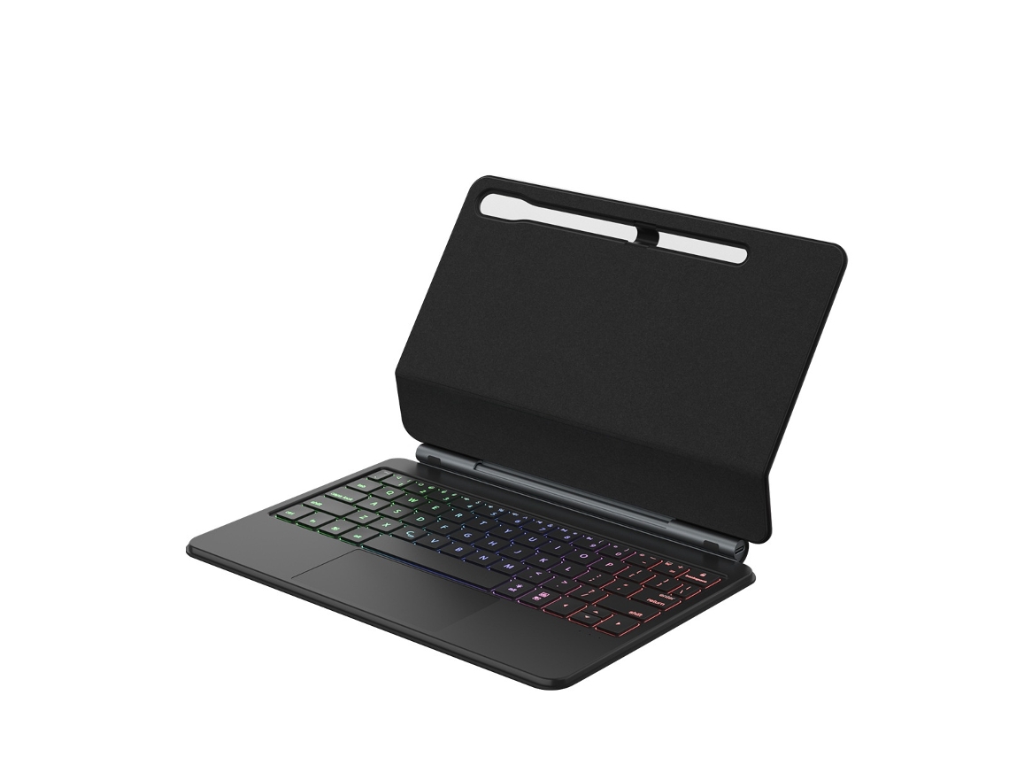 Lurelia Capa Com Teclado Bluetooth Omni Para Ipad Pro 13" 2024, Com Magic Keyboard, Rosa