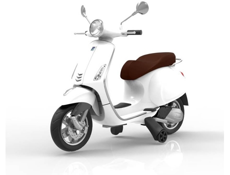 Veículo Elétrico MACDUE Vespa 12V Branca