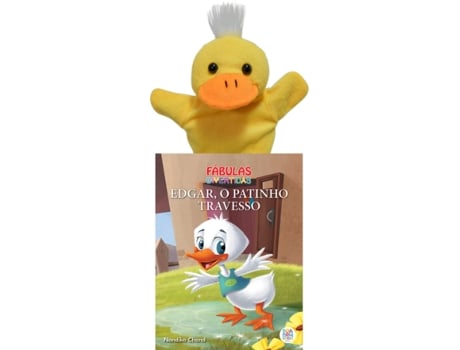 Livro Fábulas Divertidas Edgar, O Patinho Travesso De Nandika Chand (português Do Brasil)