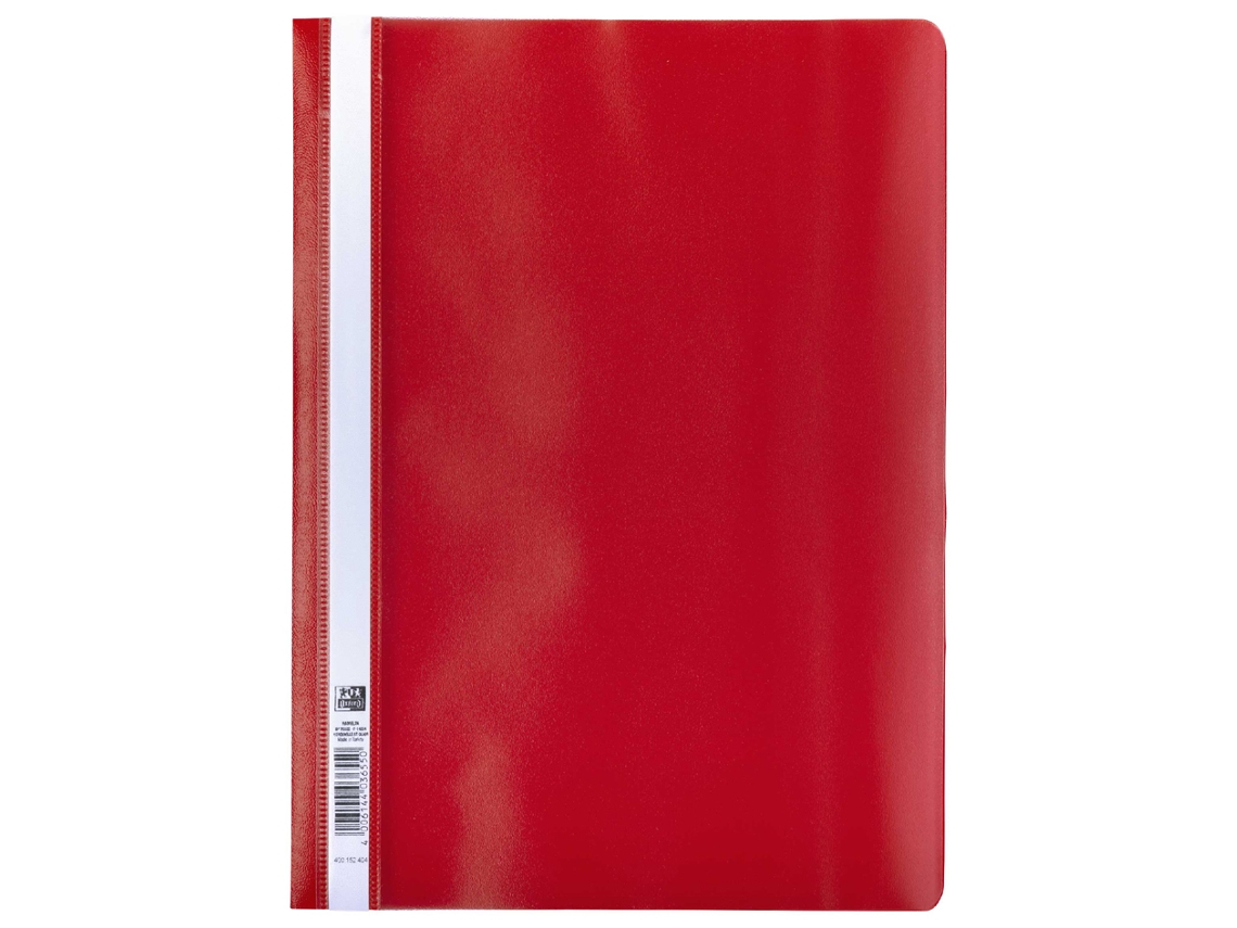 Pasta OXFORD Din A4 Pp Vermelho