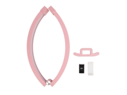 Luz Media Luna Para Uñas 22 Polegadas 20w 1500lm 3200-5600k Lâmpada De Escritório Plegável Com Clip Para Telefone Extensão De Pestanas Skincare
