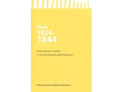 Livro Diari 1824-1844 de Xavier Martin, Josep Sanxo (Catalão)