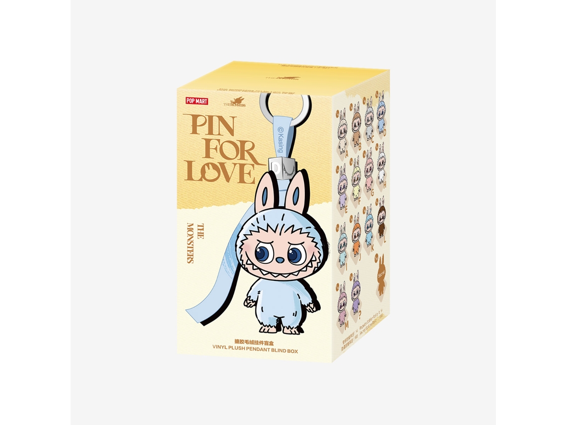 【正規品・未開封】Pin For Love N-Z 6箱 Labubu The Monsters Pin For Love Series POP MART (1 unidade
