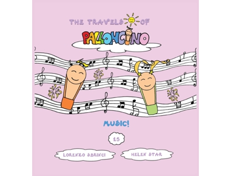 Livro Music! de Lorenzo Sbrinci (Inglês)