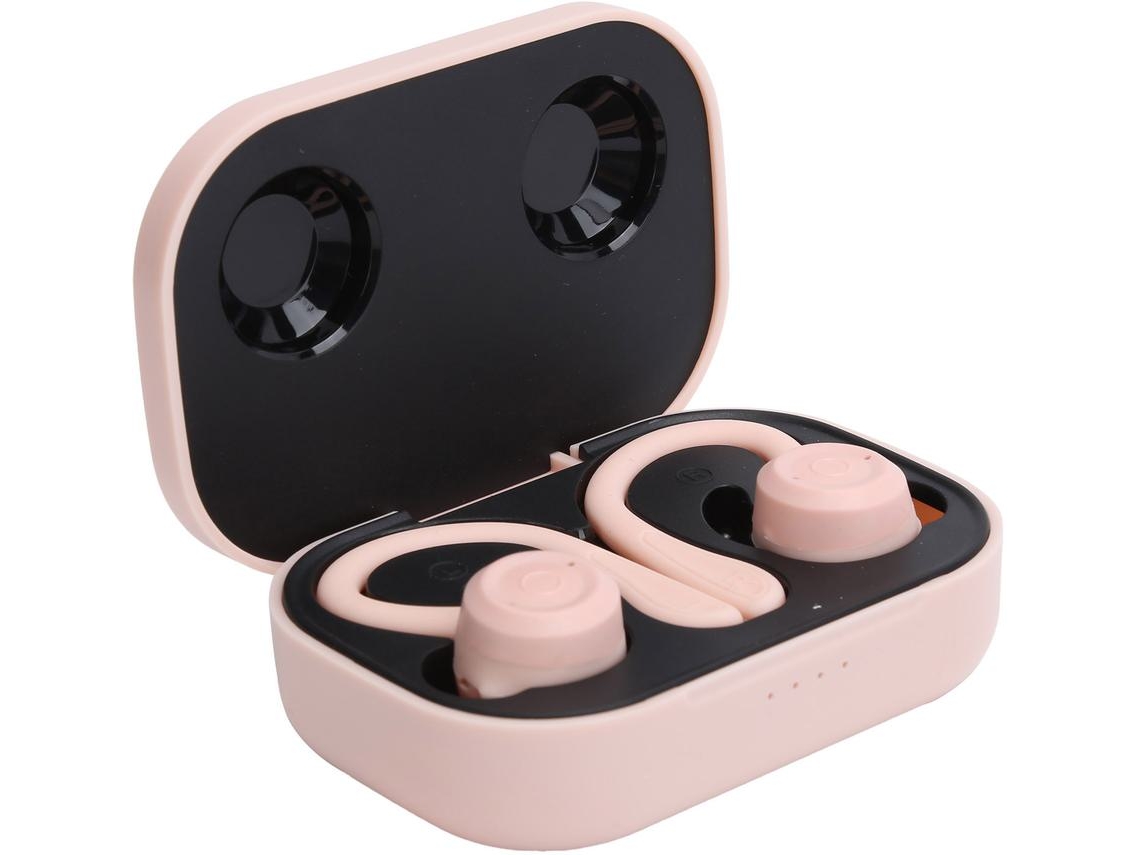 Auscultadores Desportivos Bluetooth YIZHOOD Mst20 Bateria de Longa Duração In Ear Rosa