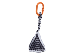 Primerox chocalho Pendurado de Pelúcia para Bebê com Formas Geométricas Animadas para Carrinho