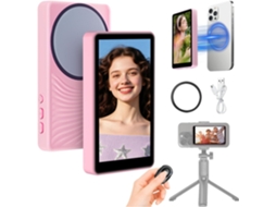 Monitor 4K Magnético YUNZII para Vlogs e Selfies com Controle Remoto Bluetooth (tela 30hz)