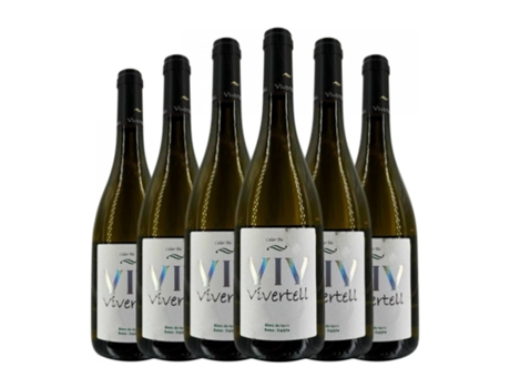 Vinho branco CELLER DE BATEA Vivertell Blanco Terra Alta Jovem (0.75 L - 6 Unidades)