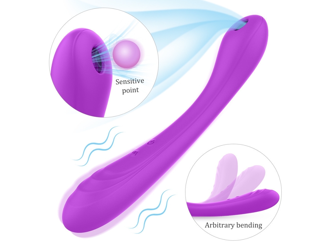 Shd-s247 9 Modes Pink Silicone Vibrator