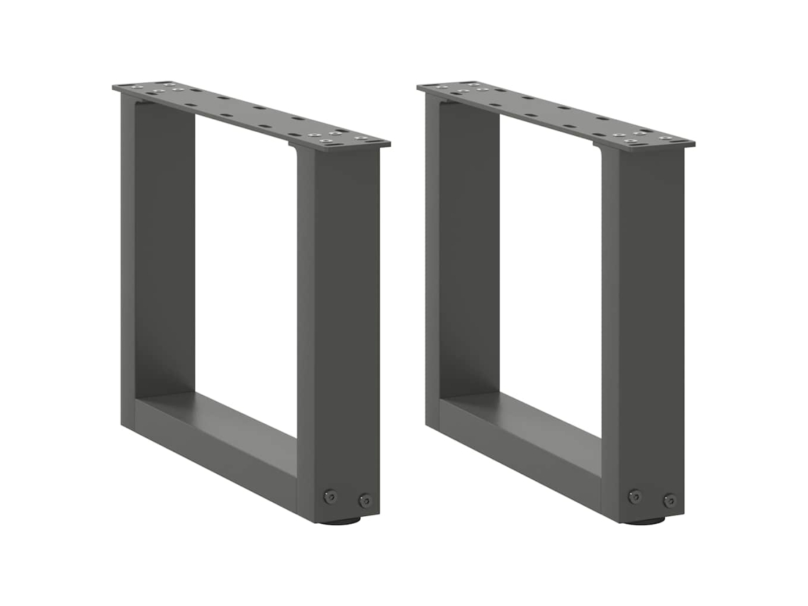 Coffee Table Leg, Coffee Table Legs Vidaxl Antracite Aço (40 X (30-31) Cm)