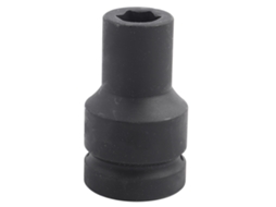 Socket Pneumático 1 polegada Impacto Hexagonal 80mm S/MARCA