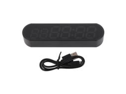 Timer De Academia Portátil 1000mah Usb Intervalo Fitness Esportes Relógio Alarme Multifuncional