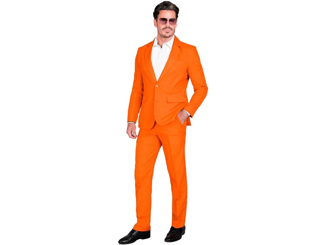 Elegante terno engraçado Mr. Orange para homens