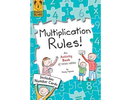 Livro multiplication rules! an activity book of times tables de penny topsom,jan shirley (inglês)