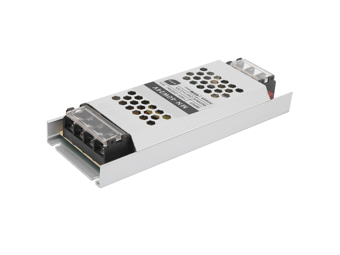 Laxiscreed Fonte De Alimentação Led 60w Para Fita Led, Ip68, Compatível 190-240v, Iluminação Segura E Eficiente