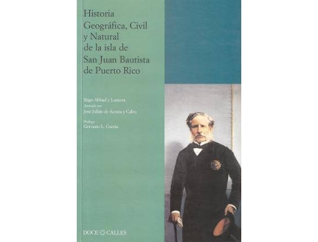 Livro Historia Geográfica Y Civil De Puerto Rico de Íñigo Lasierra (Espanhol)