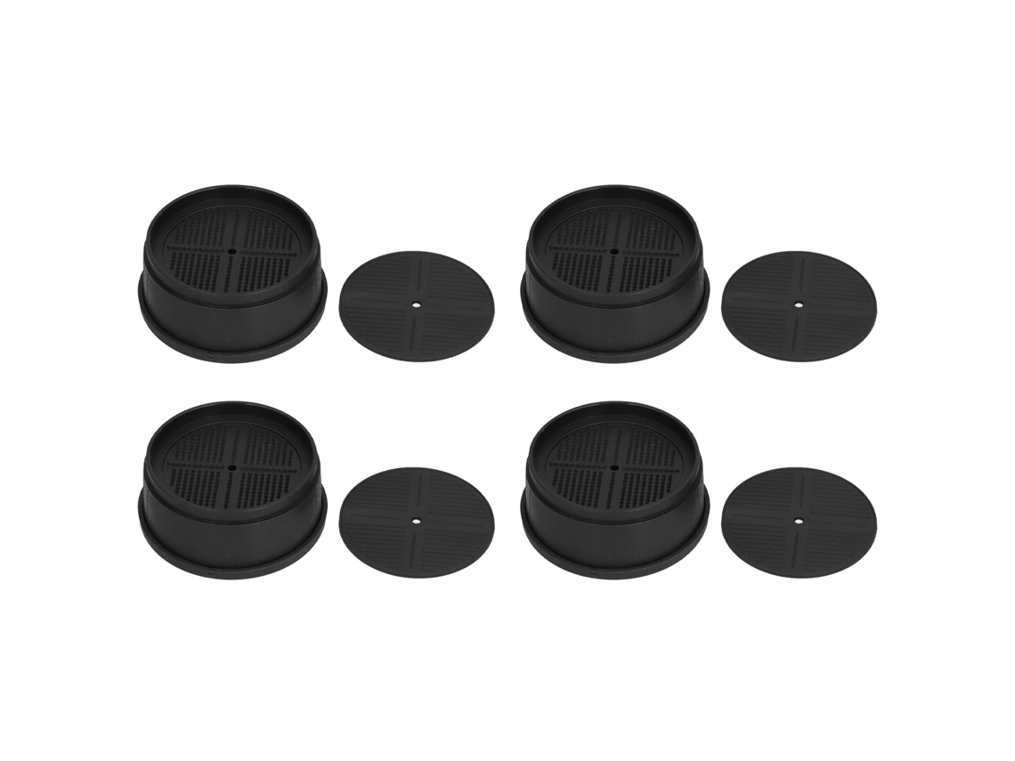 Protetores de pé de mesa antiderrapantes com rodízios para móveis, para geladeira, cama, cadeira e mesa CHABERLU