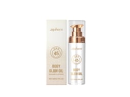 Óleo Corporal Brilhante Com Protetor Solar De Côco Diamond Platinum