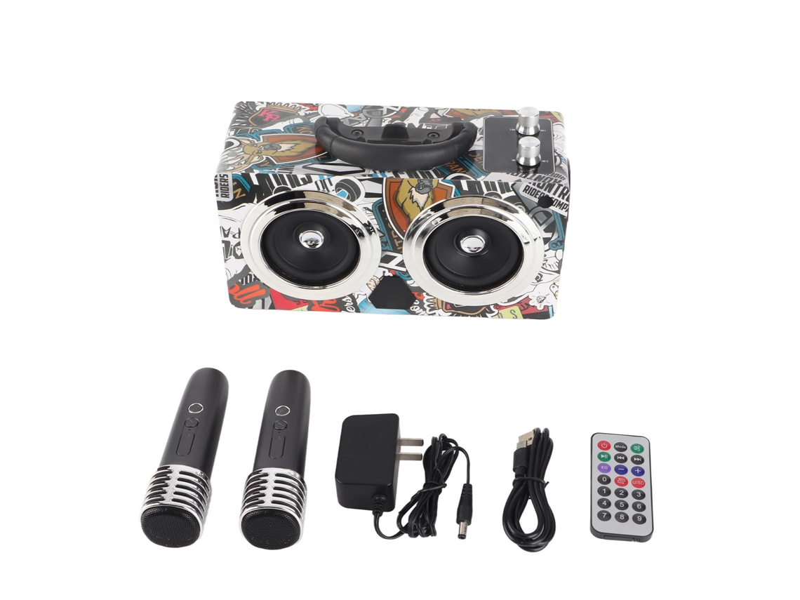 Altavoz Bluetooth LAXISCREED Portátil Outdoor Subwoofer