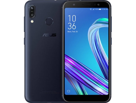 Smartphone ASUS ZB555KL-4A135EU (5.5'' - 3 GB - 32 GB - Preto Fundo do Mar) Smartphone ASUS ZB555KL-4A135EU (5.5'' - 3 GB - 32 GB - Preto Fundo do Mar) — 3 GB RAM | Dual SIM | 2 Câmaras traseiras