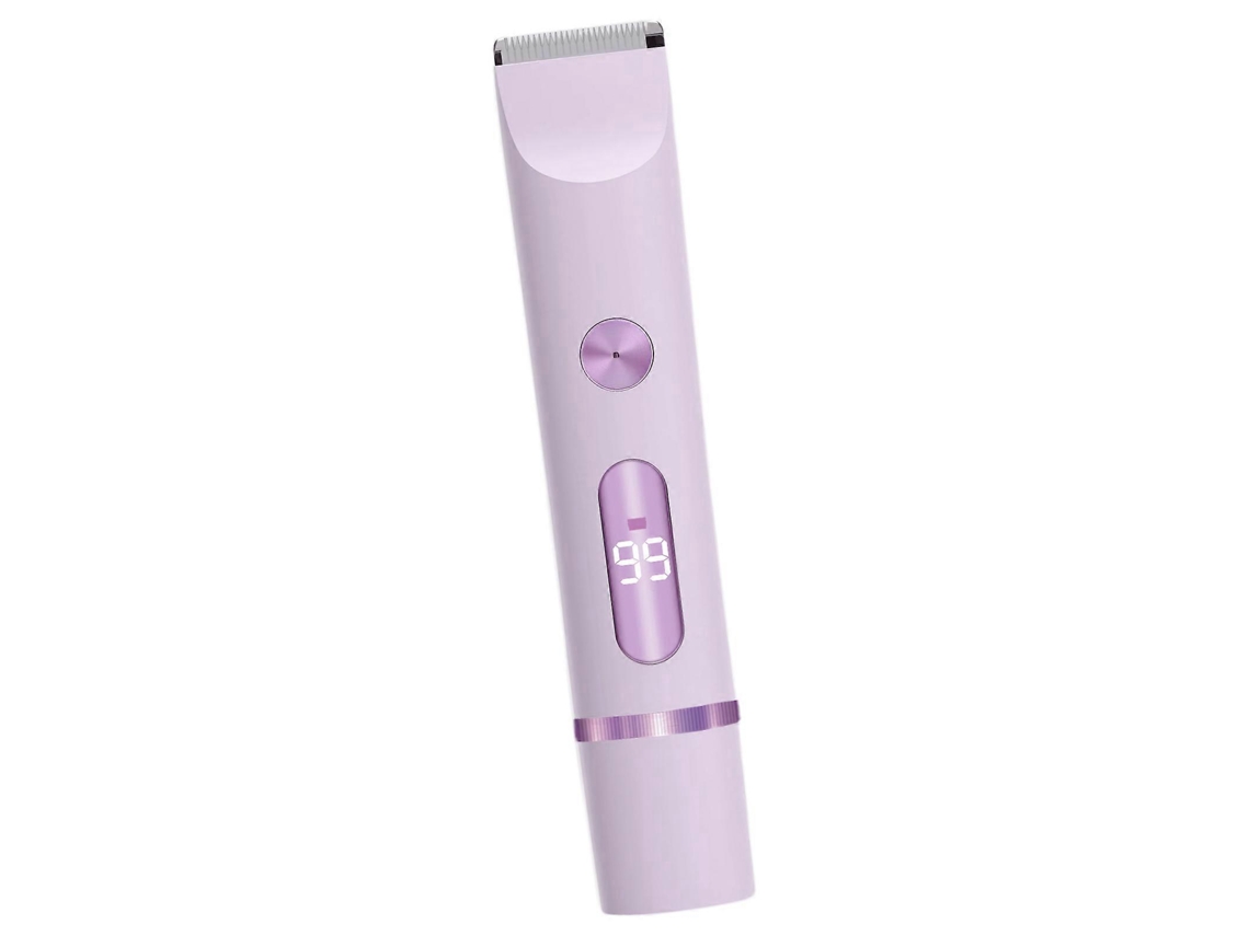 Depiladora Elétrica Digital Roxa, Compacta, Para Depilação Corporal