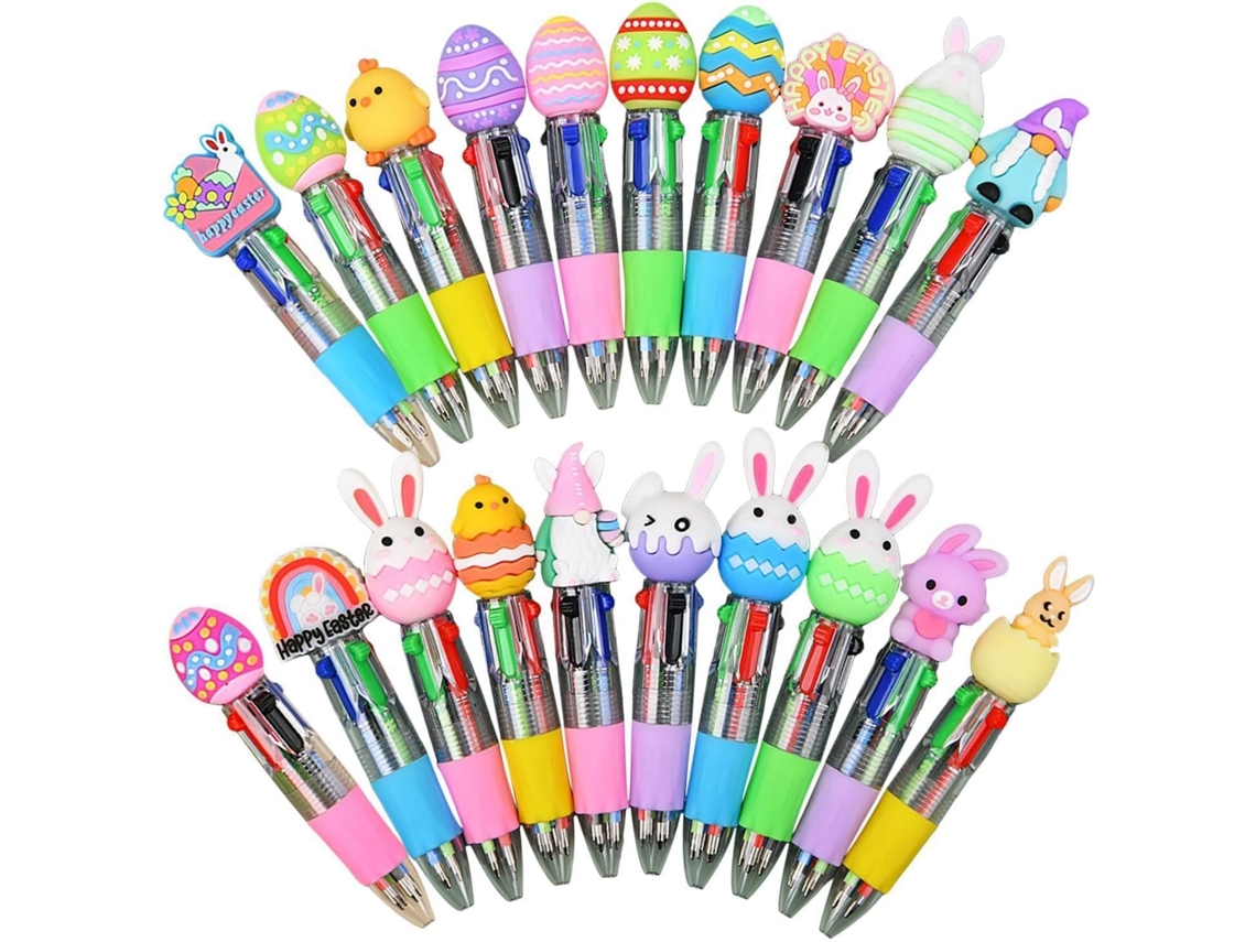 Mini Canetas Em Gel, Compactas, Multicoloridas, Conjunto De Escrita,