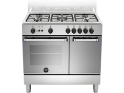 Fogão LA GERMANIA AMN9P5GXV (56 L - Gás Butano-Propano - Inox)