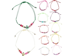 Conjunto De 12 Pulseiras Da Amizade Para Meninos E Meninas - Joias Estéticas Para Homens E Mulheres