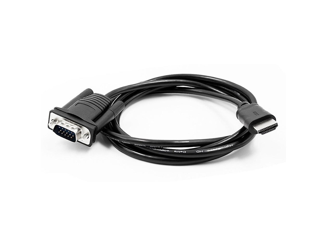 Adaptador HDMI Lurelia Cabo para VGA, 1080p, 1,5 m, preto